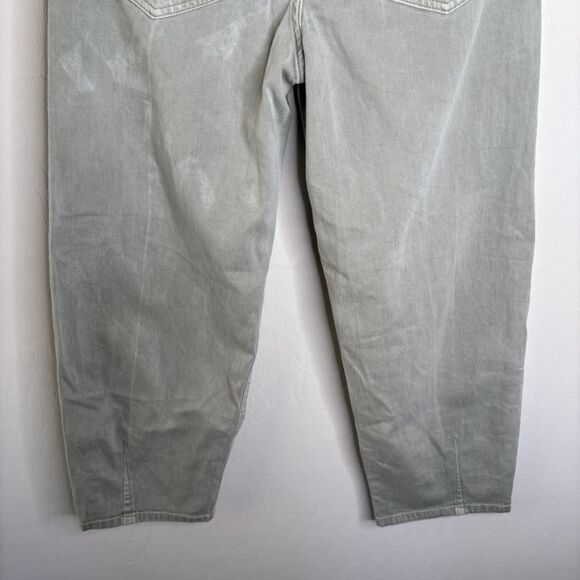 Pilcro Breaker Barrel Leg Jeans Moss - Picture 7 of 8